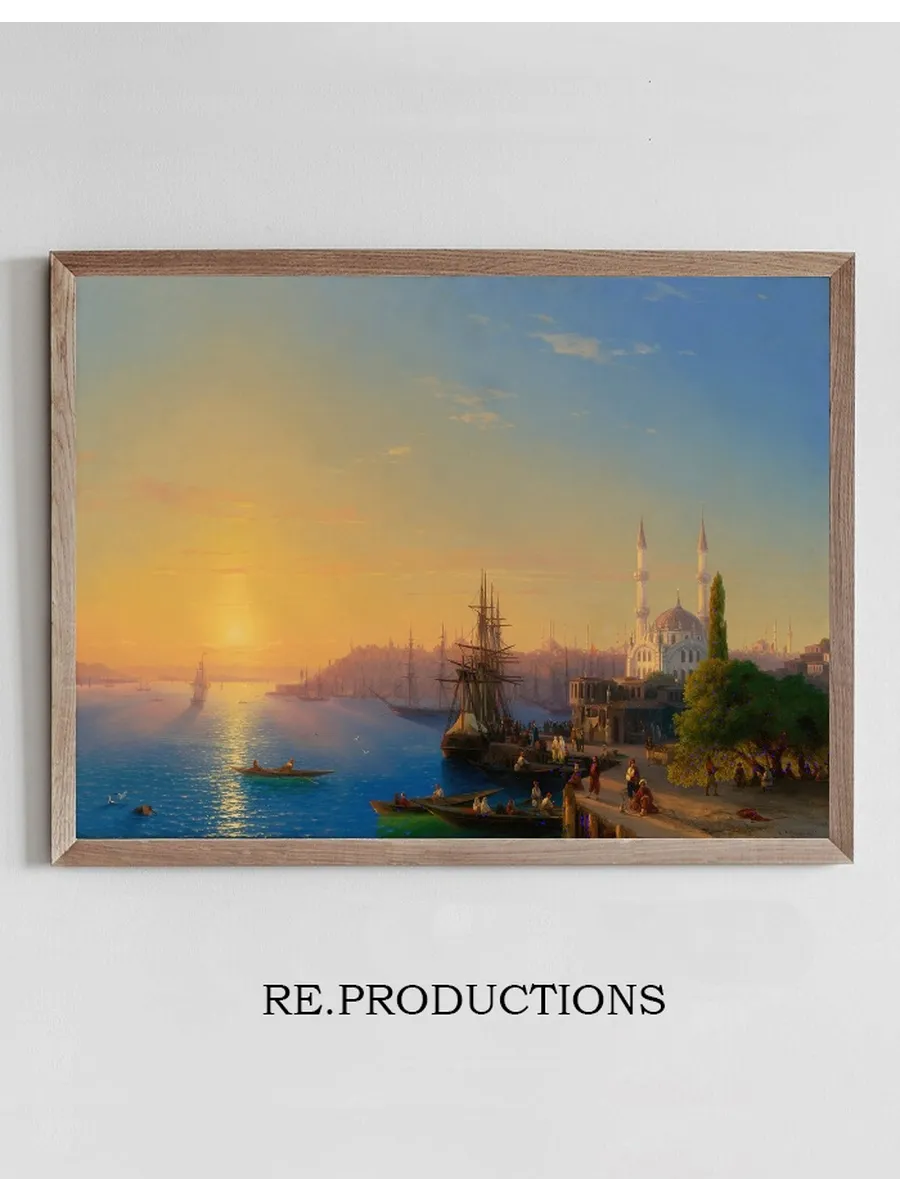 View Of Constantinople And The Bosphorus