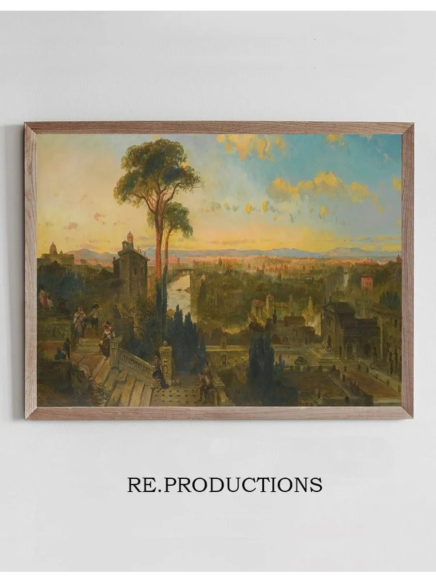 View Of Rome From The Convent Of San Onofrio