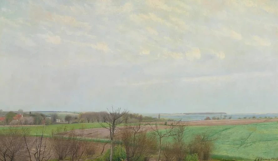 View Of Roskilde Fjord, Early Spring
