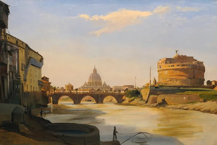 View Of The Castel Sant angelo, Rome
