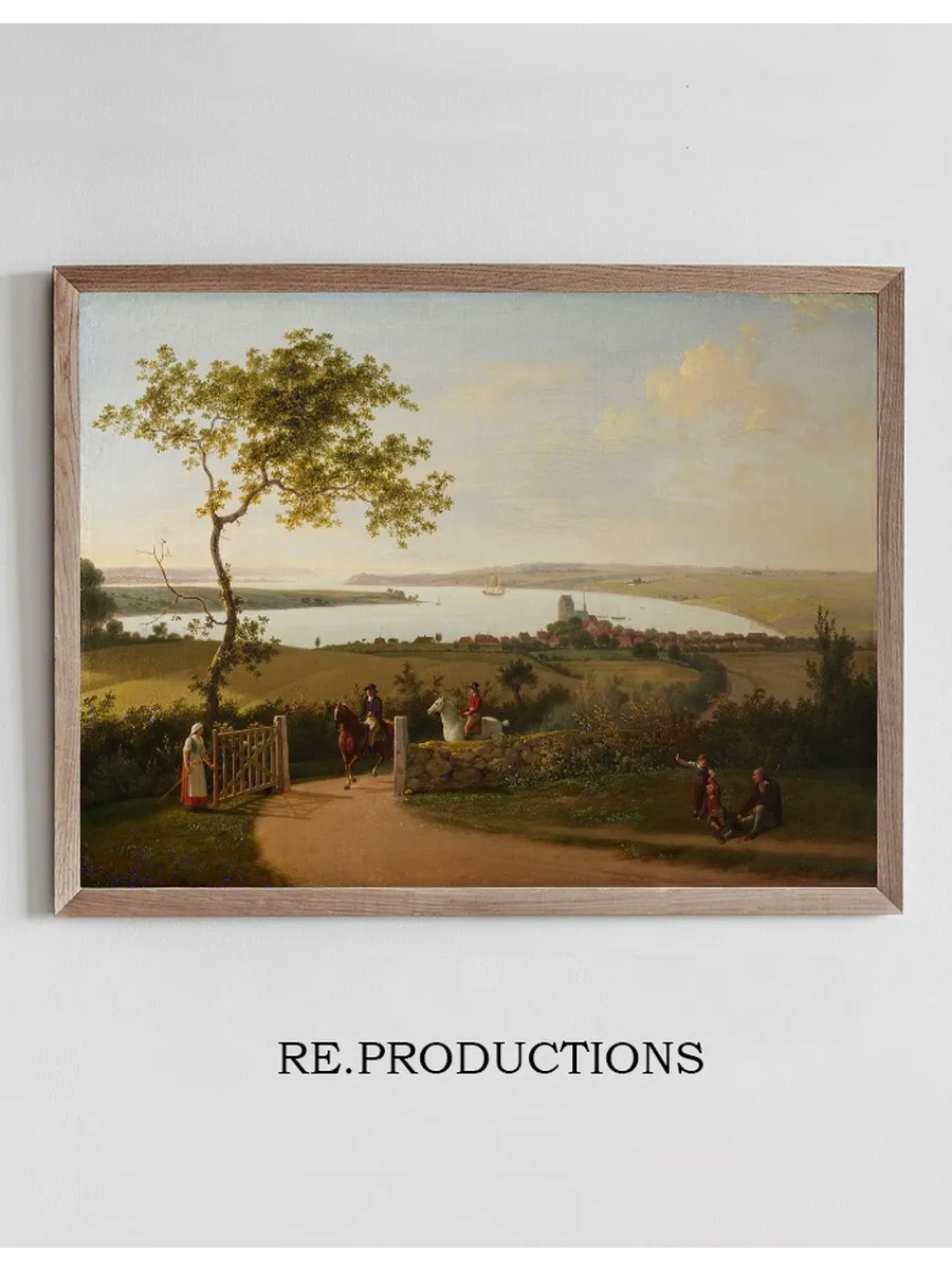 View Of The Little Belt From A Hill Near Middelfart, Funen