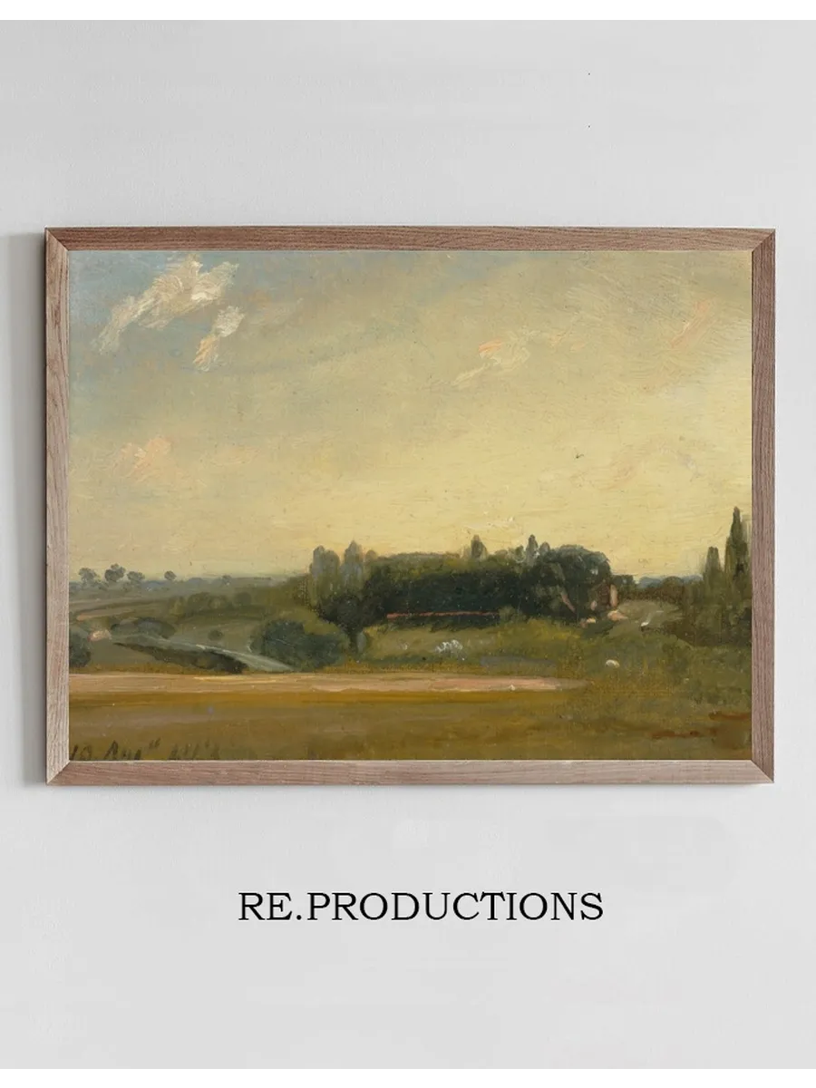 View Towards the Rectory, East Bergholt