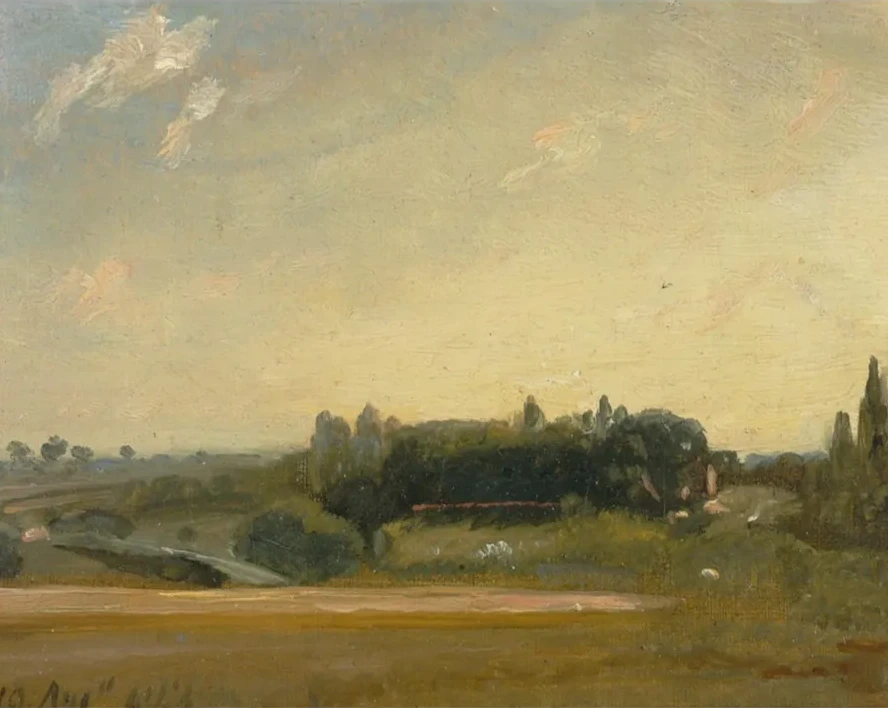 View Towards the Rectory, East Bergholt