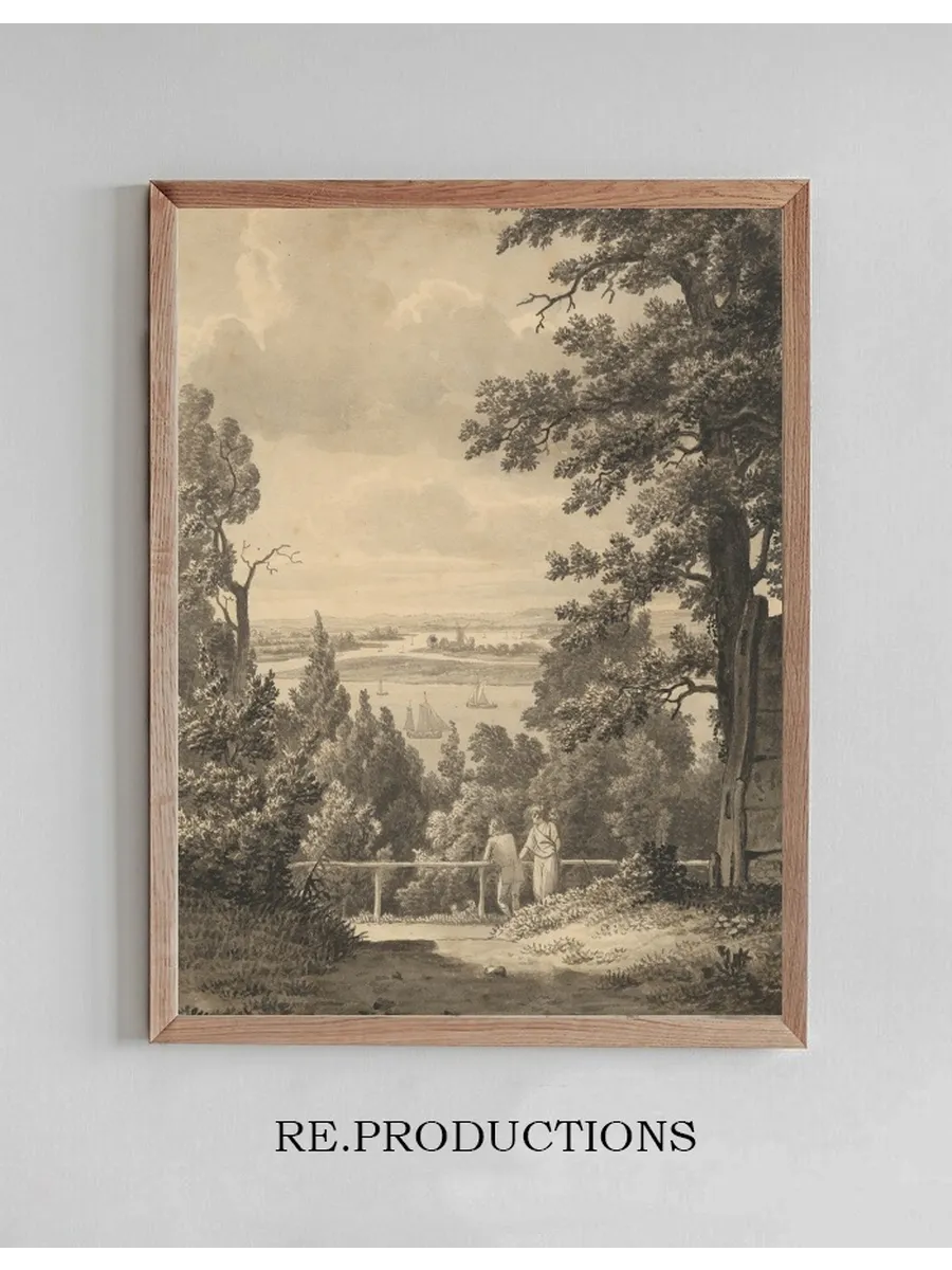 View from Altona Overlooking the Elbe