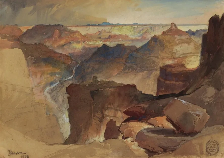 View from Powell's Plateau, Grand Canyon, Colorado