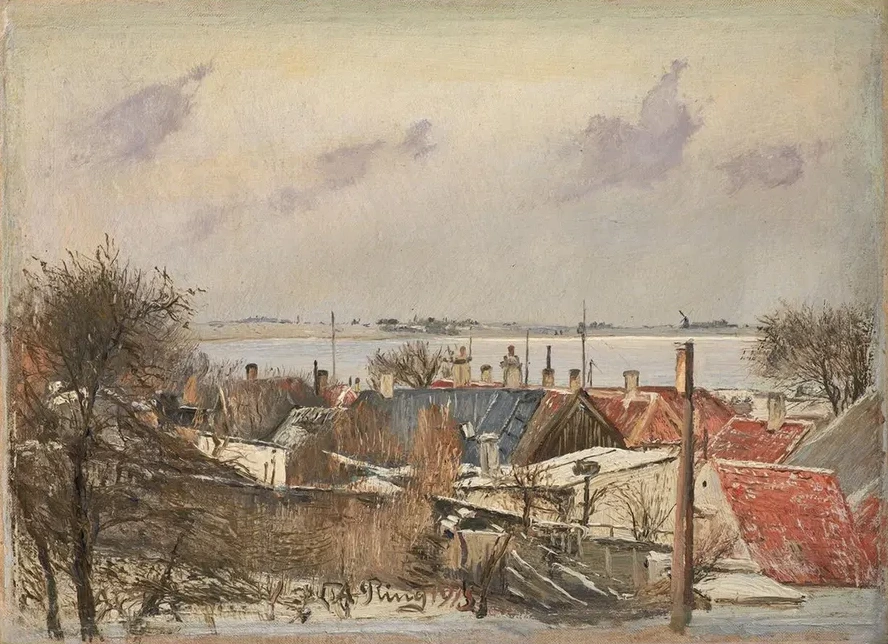 View from Roskilde Towards the Fiord