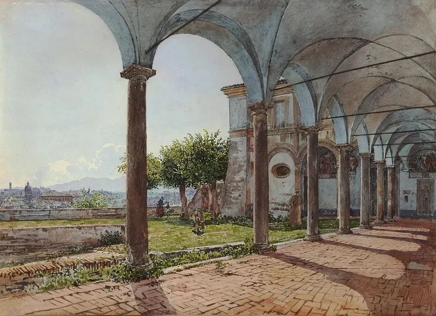 View from Sant Onofrio on Rome