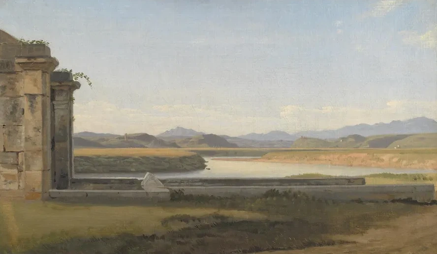 View from the Fontana Acetosa, Rome
