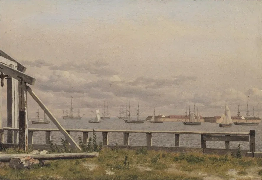 View from the Lime - Kilns in Copenhagen