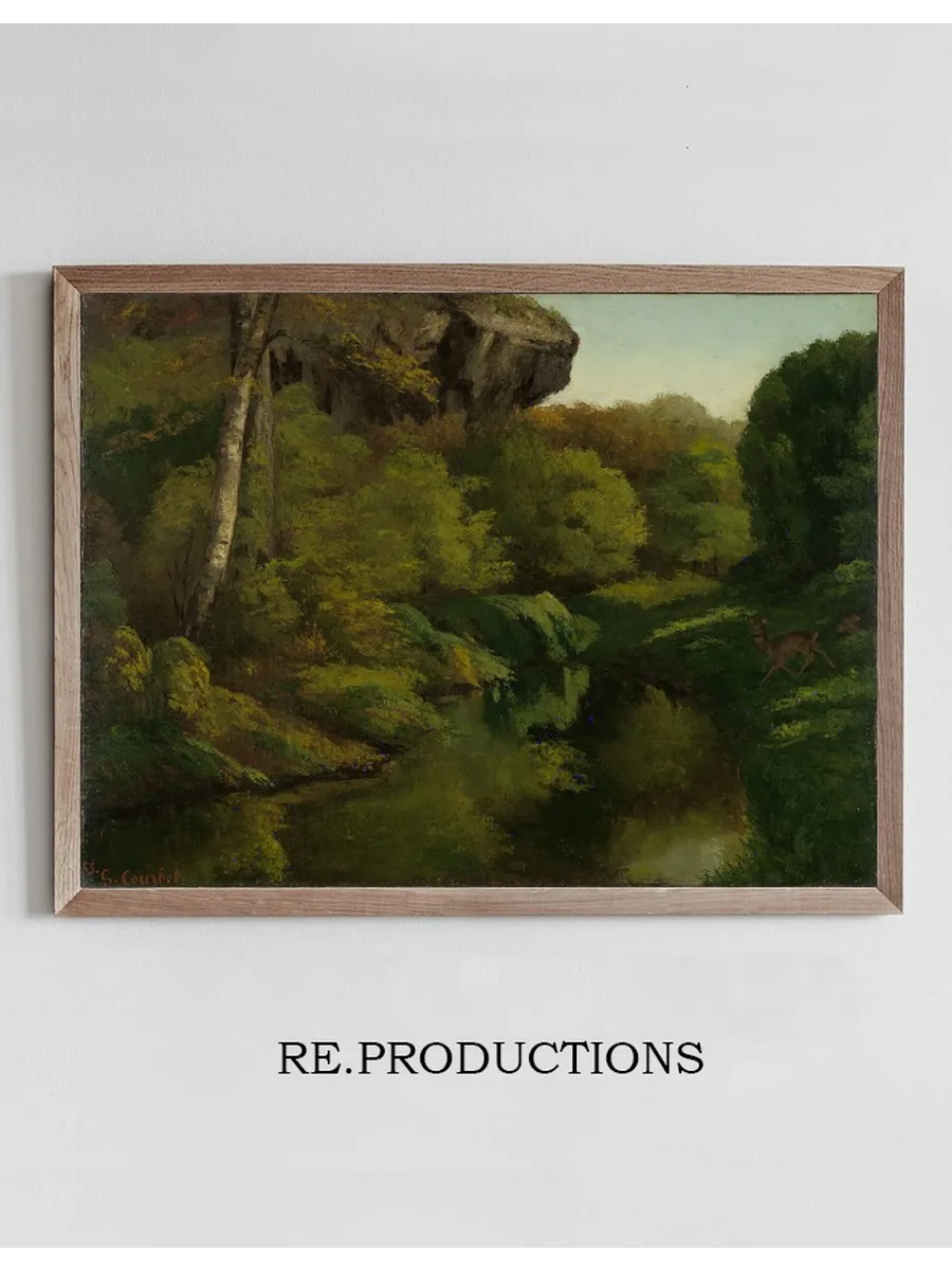 View in the Forest of Fontainebleau