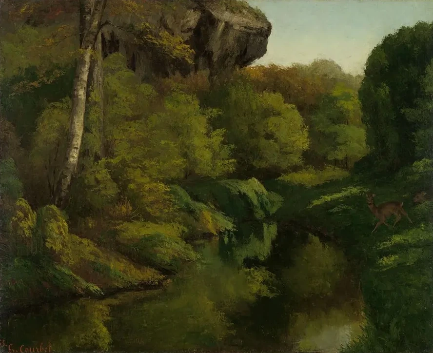 View in the Forest of Fontainebleau