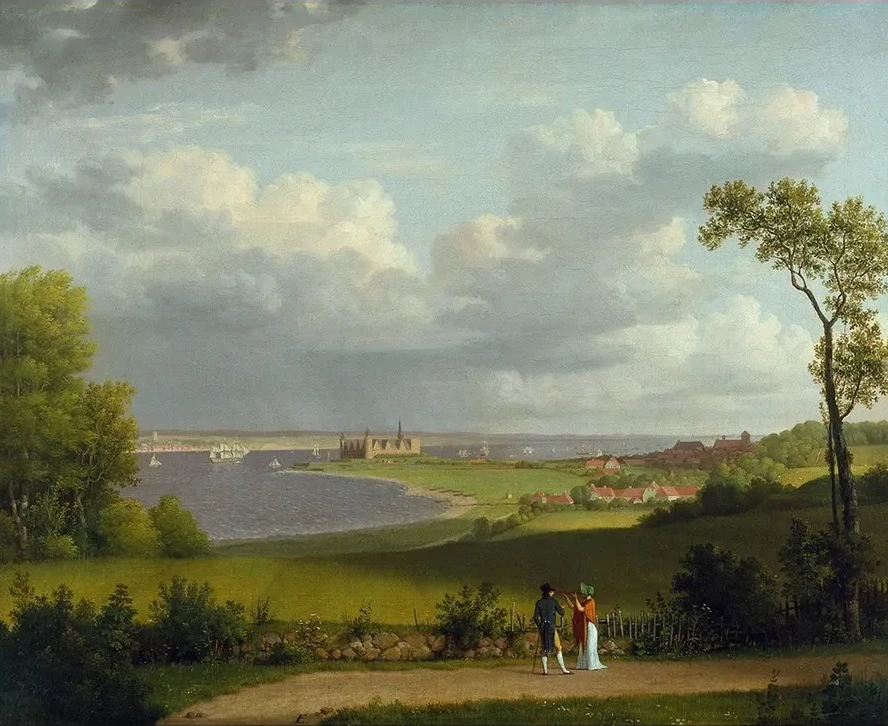 View North of Kronborg Castle