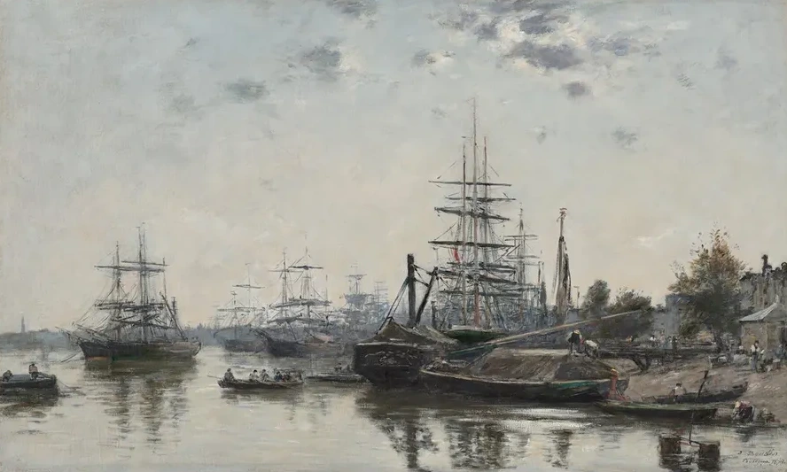View of Bordeaux, from the Quai Des Chartrons