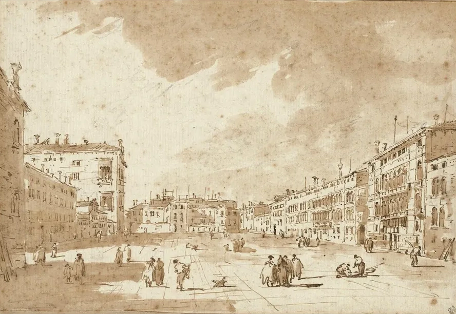 View of Campo S. Polo