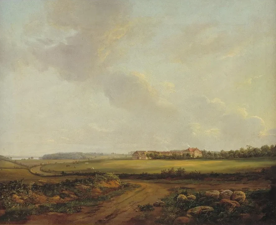 View of Engelholm at Pr st in Zealand