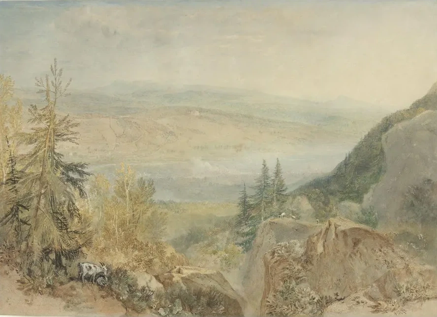 View of Farnley Hall in Yorkshire