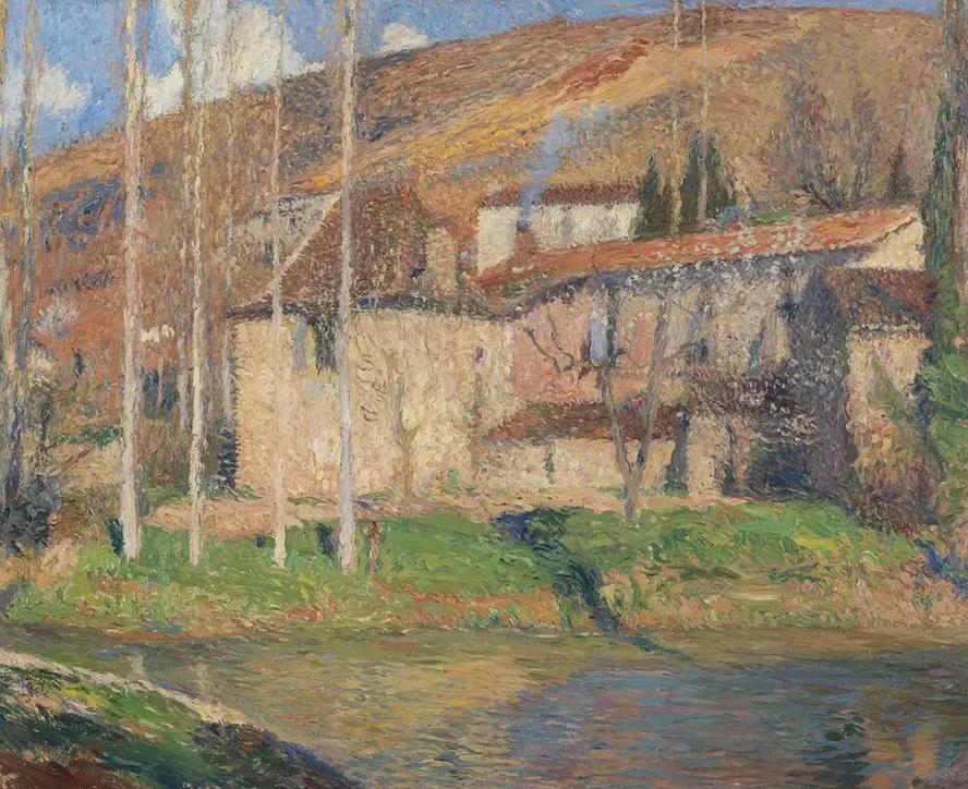View of Labastide - du - Vert (Midi - Pyr n es)
