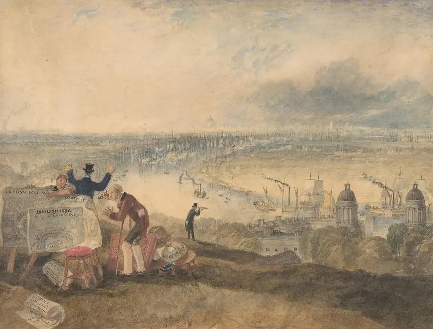 View of London from Greenwich