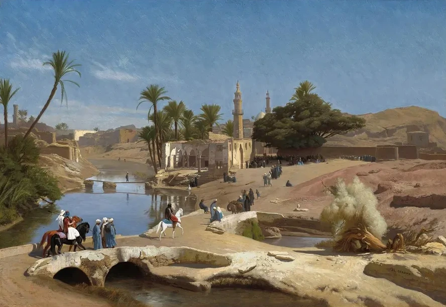 View of Medinet El - Fayoum