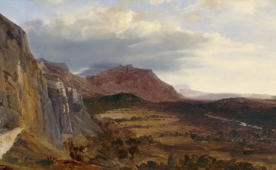 View of Saleve, near Geneva