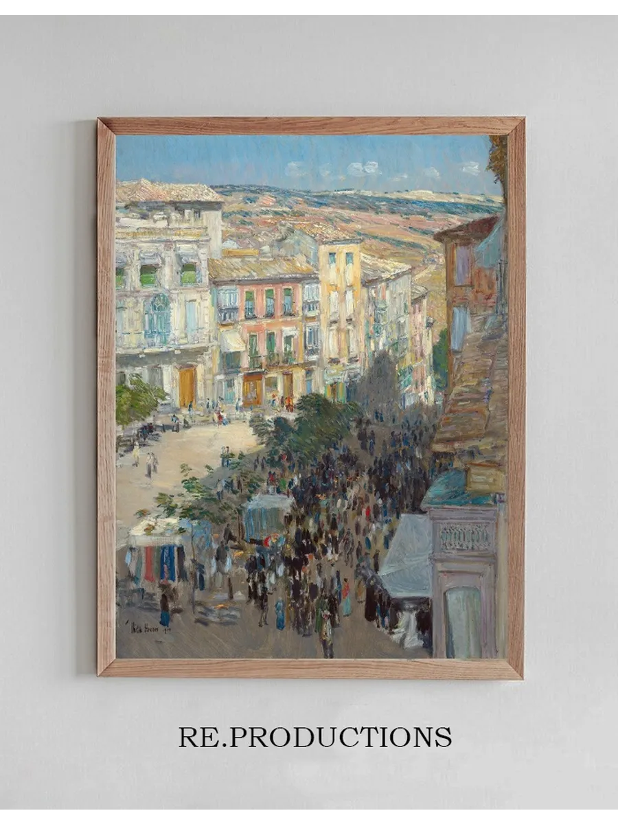 View of a Southern French City