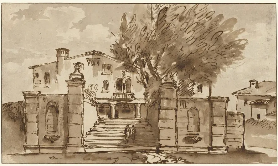 View of a Villa