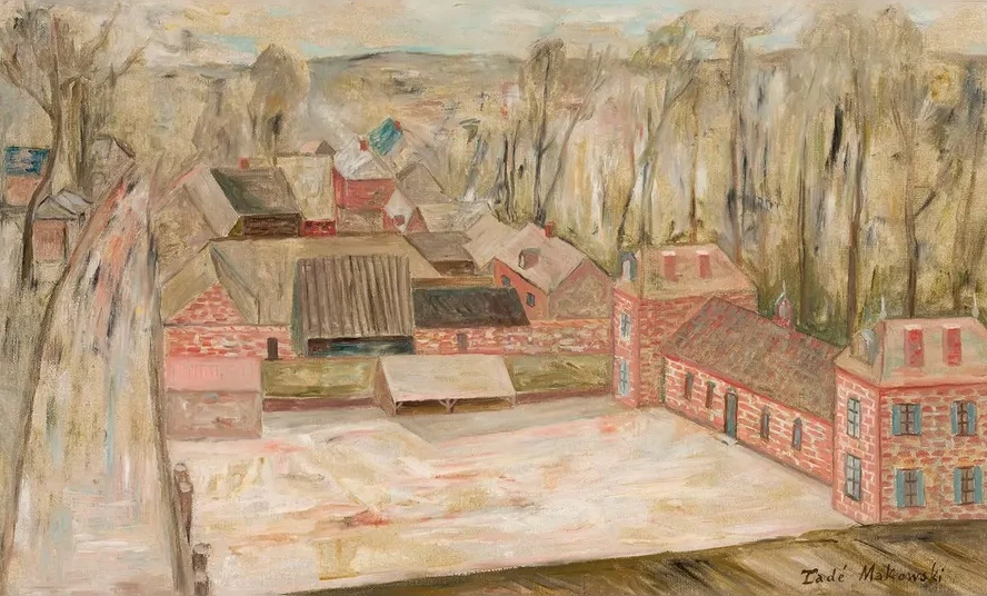 View of a Small Town