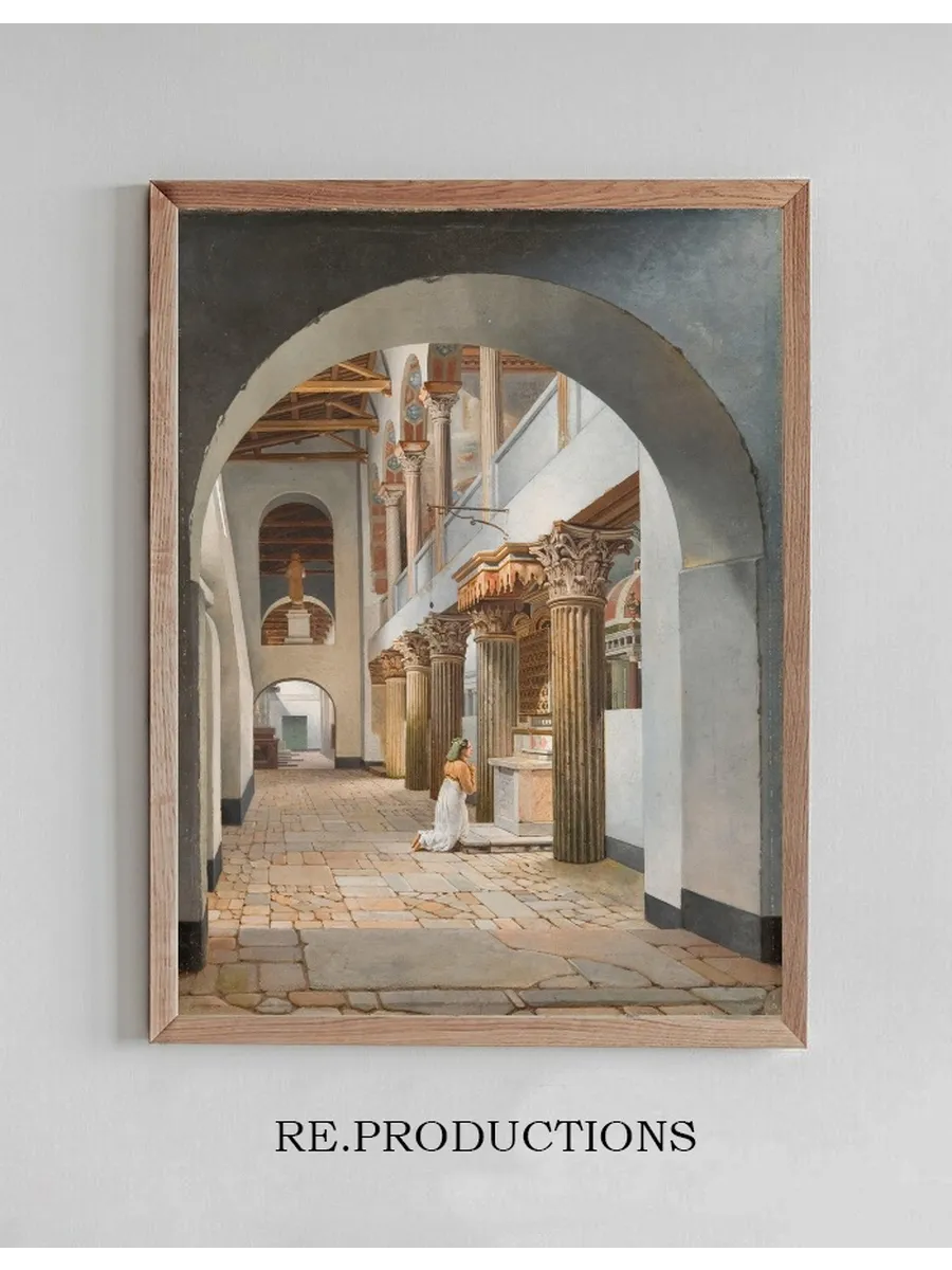 View of the Church of San Lorenzo fuori le Mura