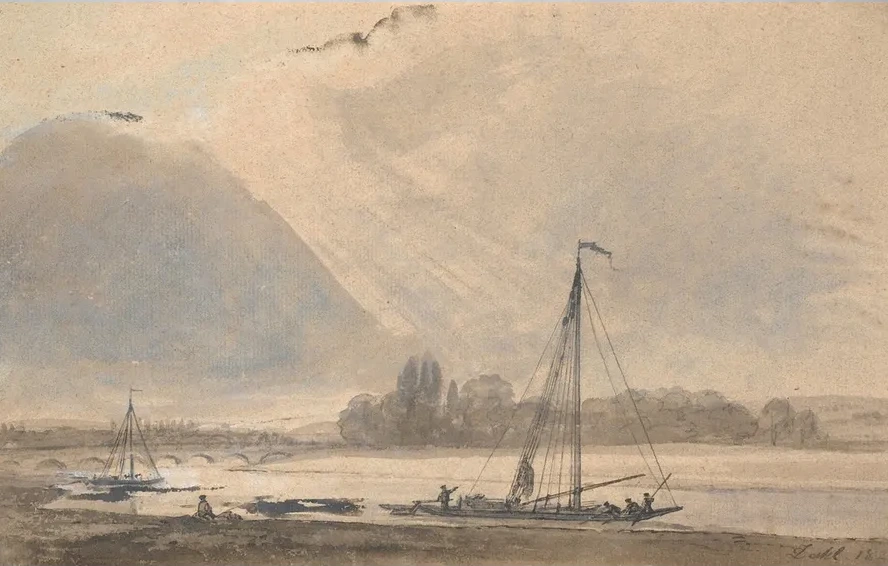 View of the Elbe Near Dresden