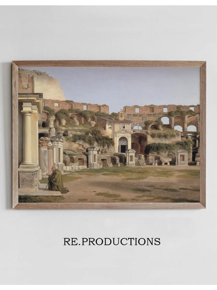 View of the Interior of the Colosseum