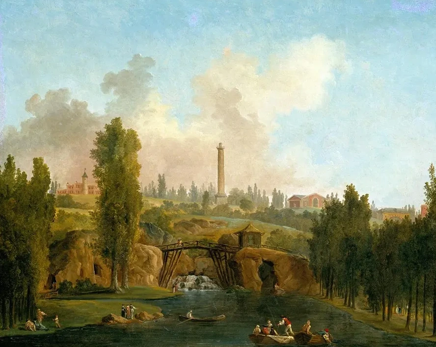 View of the Park of M r ville