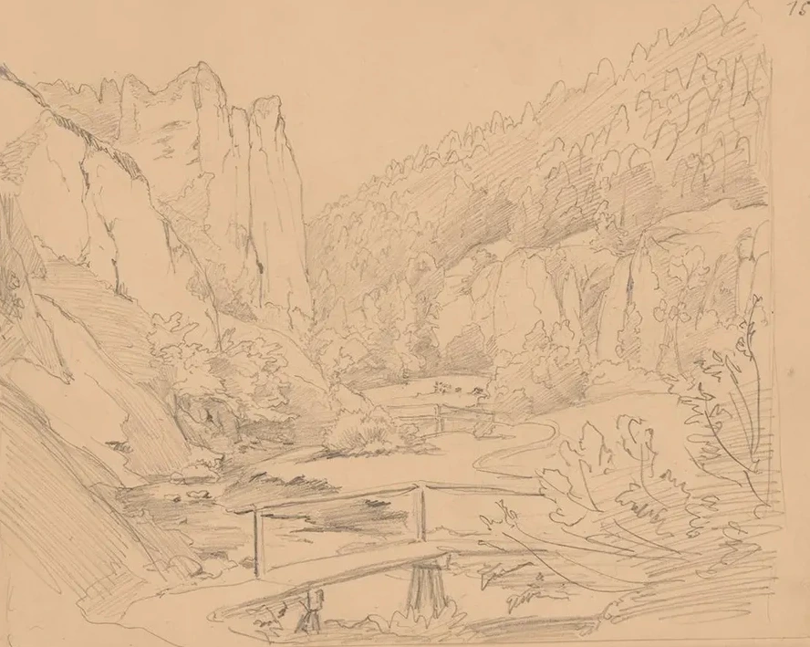 View of the Pr dnik Valley near Ojc w