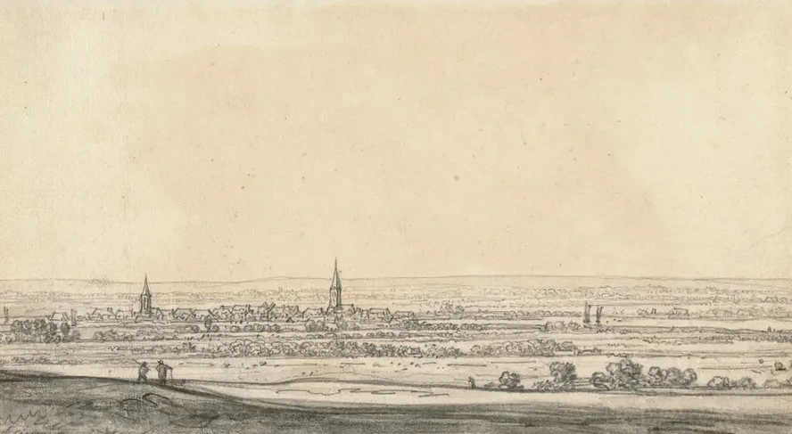 View of the Rhine River Valley