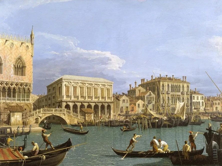 View of the Riva Degli Schiavoni, Venice