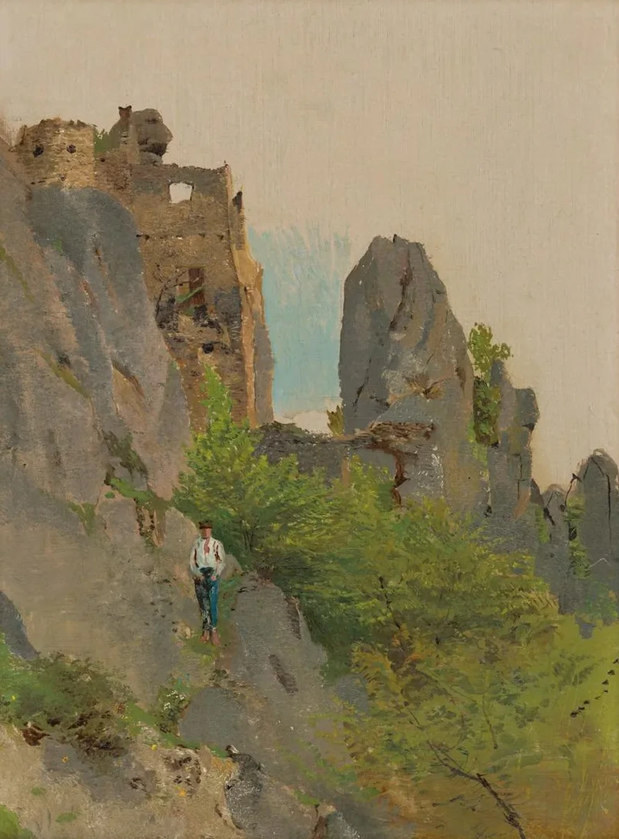 View of the Ruins of S ov
