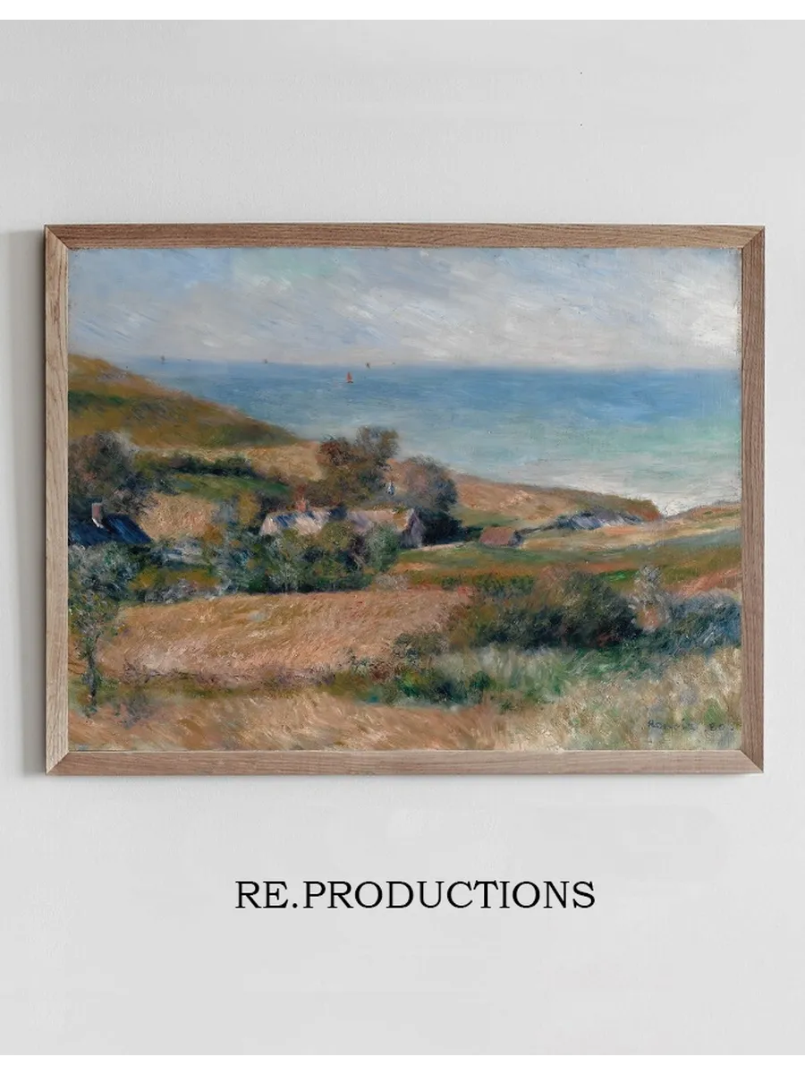 View of the Seacoast Near Wargemont in Normandy