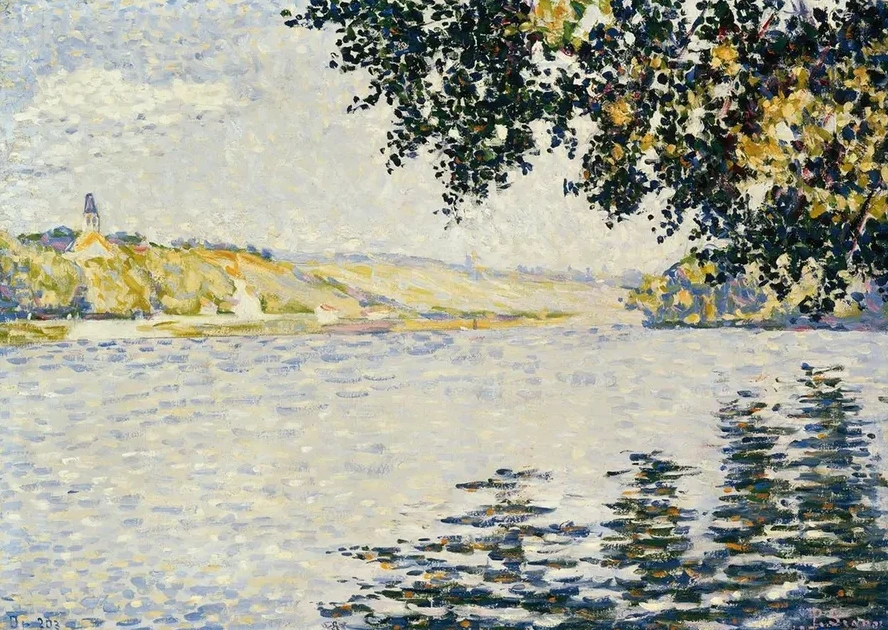 View of the Seine at Herblay