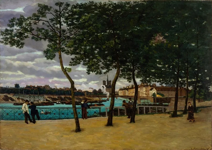 View of the Seine, Paris