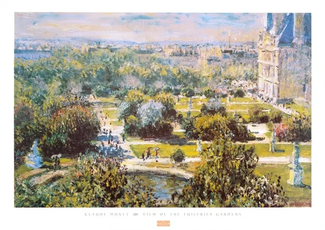 View of the Tuileries Gardens