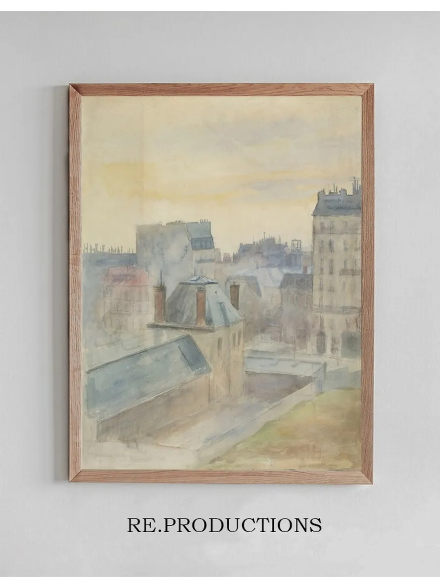 View of the Artist's Studio in Paris