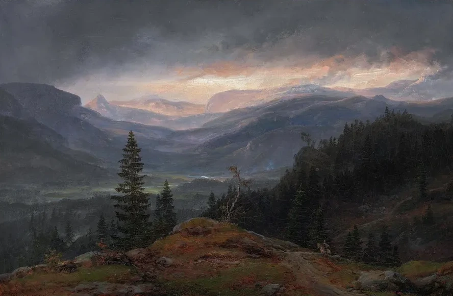View Over Hallingdal