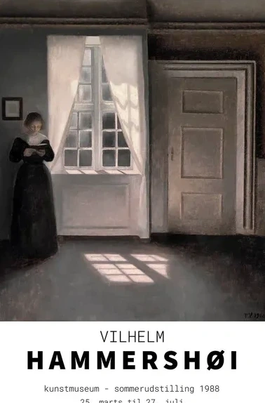 Vilhelm Hammershoi - Interior Fra Strandgade