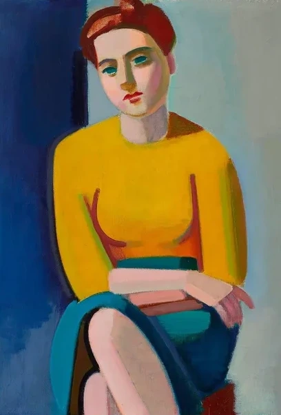 Vilhelm Lundstr m - Portrait of Hanne Wilhelm Hansen