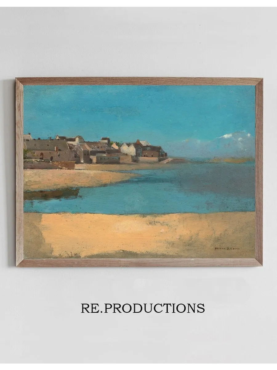 Village by the Sea in Brittany