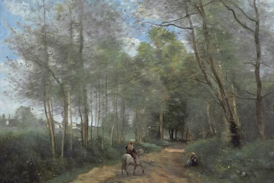 Ville D avray Le Cavalier La Entr e Du Bois