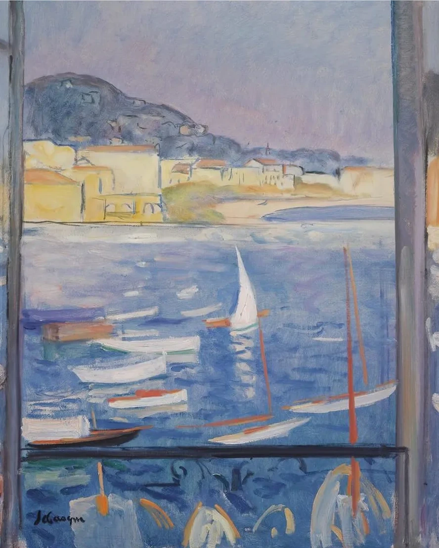 Villefranche - Sur - Mer, Fen tre Ouverte Sur Le Port