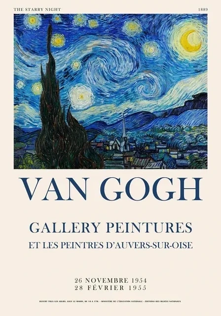 Vincent van Gogh - A Starry Night