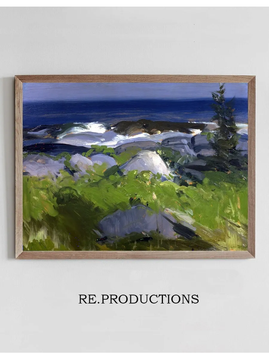 Vine Clad Shore Monhegan Island