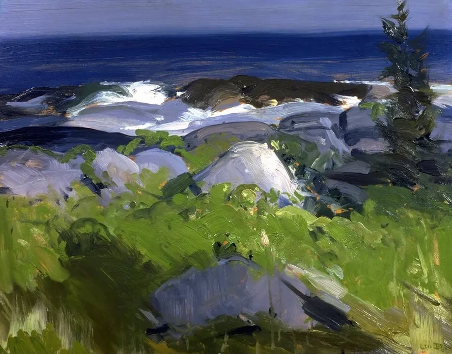Vine Clad Shore Monhegan Island