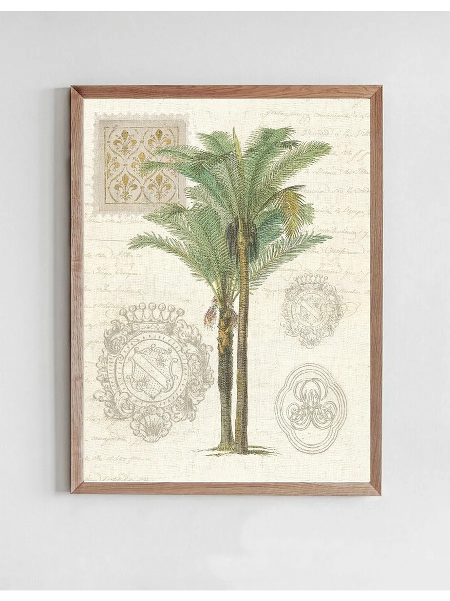 Vintage Palm Study II